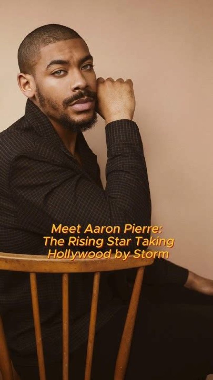 Aaron Pierre: The Rising Star of Hollywood